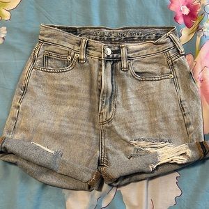 American Eagle - Washed Denim Shorts